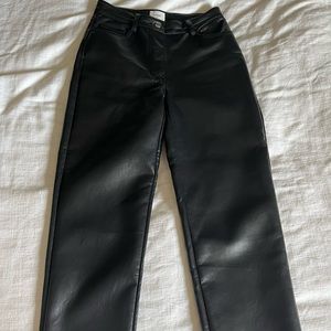 Aritzia Wilfred leather pants